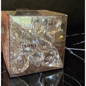 Pottery Barn Holiday Sparkle Sparkling Gems Scatter Vase Filler Ornament Decor